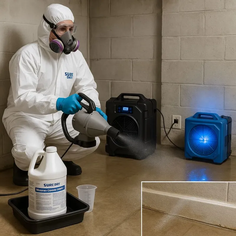 Sanitization and Odor Removal process in Arlington, NY