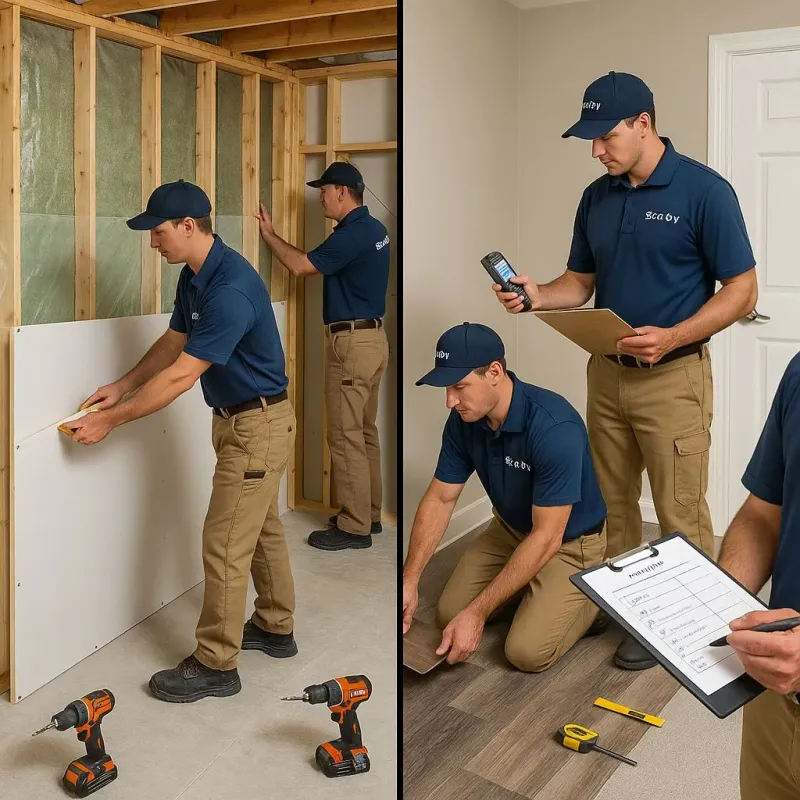 Repairs and Reconstruction process in Arlington, NY